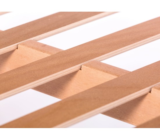 Rete a doghe modello Easy fissa Matrimoniale sostegno centrale - Marcapiuma