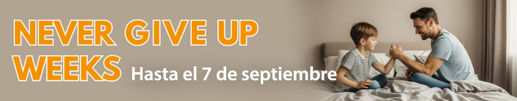 Never give up weeks ES - Marcapiuma