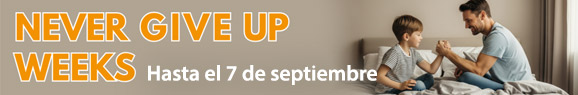 Never give up weeks ES - Marcapiuma