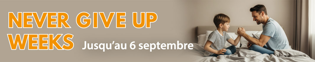 Never give up weeks FR - Marcapiuma