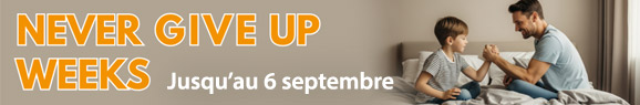 Never give up weeks FR - Marcapiuma