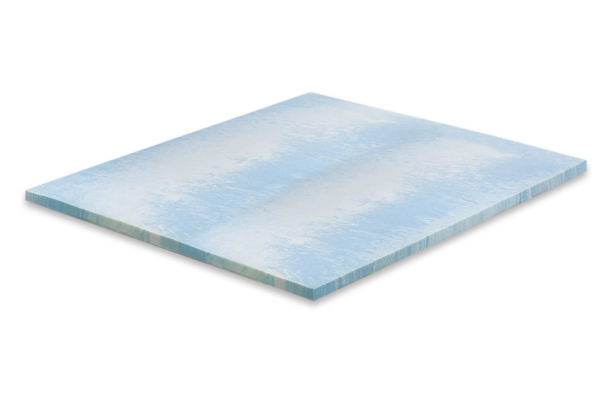 Topper in Memory modello Comfort rivestimento Fresco - Marcapiuma